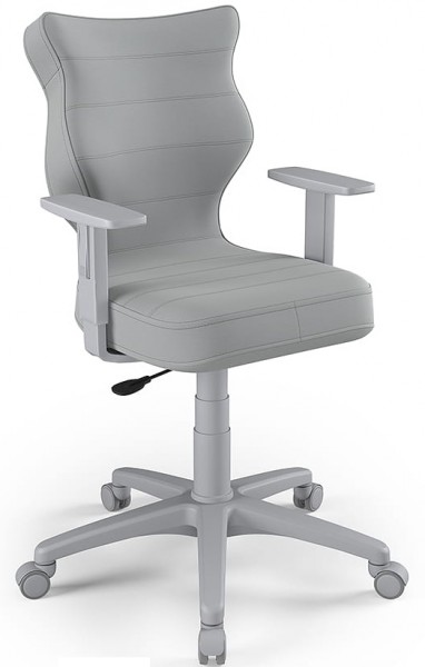 Młodzieżowe krzesło do biurka Duo Grey rozmiar 6 (159-188 cm)