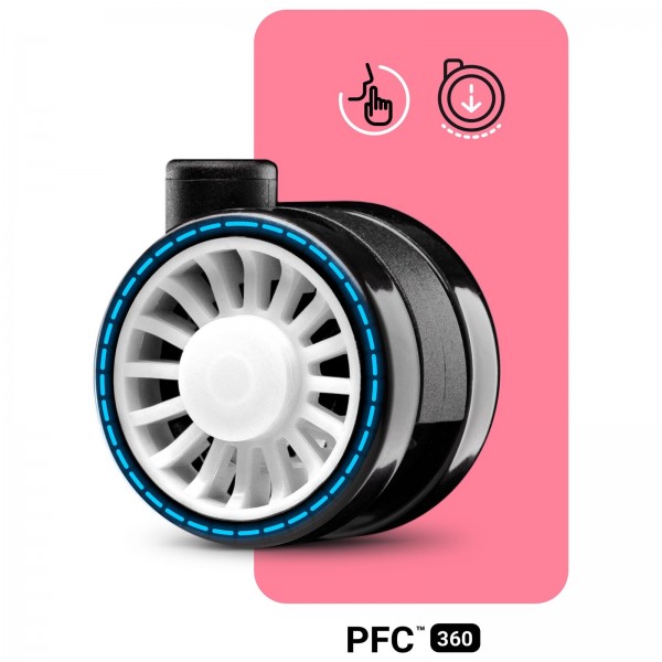 Fotel gamingowy Diablo X-One 2.0 Normal Size Candy Rose Edition