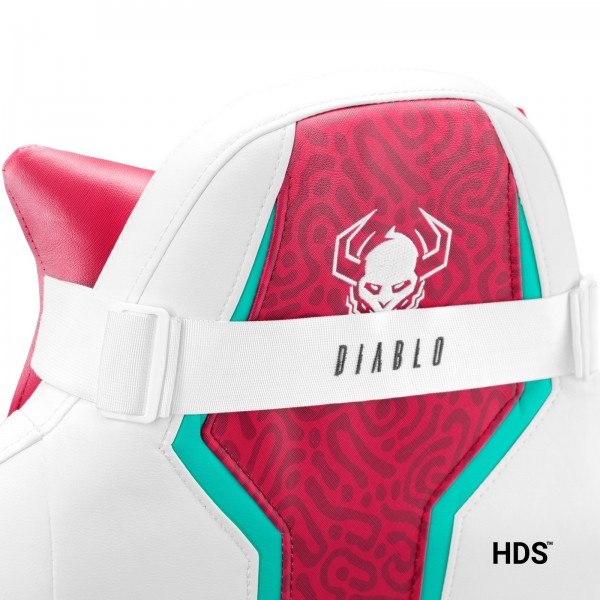 Fotel gamingowy Diablo X-One 2.0 Normal Size Candy Rose Edition