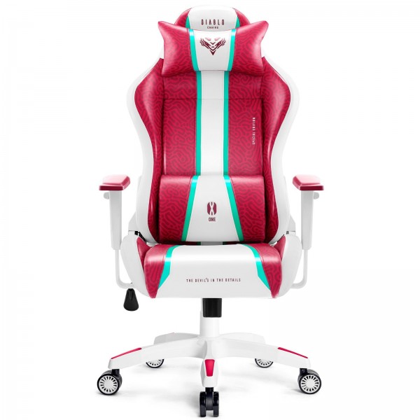 Fotel gamingowy Diablo X-One 2.0 Normal Size Candy Rose Edition
