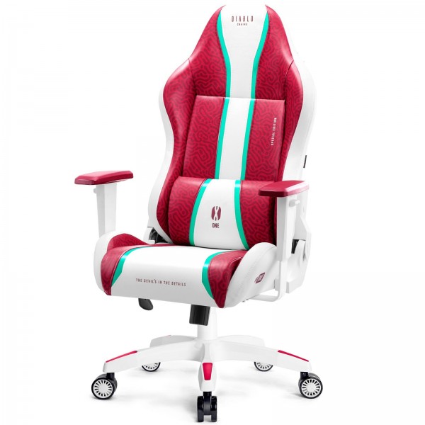 Fotel gamingowy Diablo X-One 2.0 Normal Size Candy Rose Edition