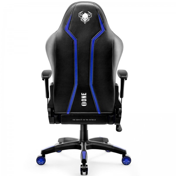 Fotel gamingowy Diablo X-One 2.0 Normal Size czarno-niebieski