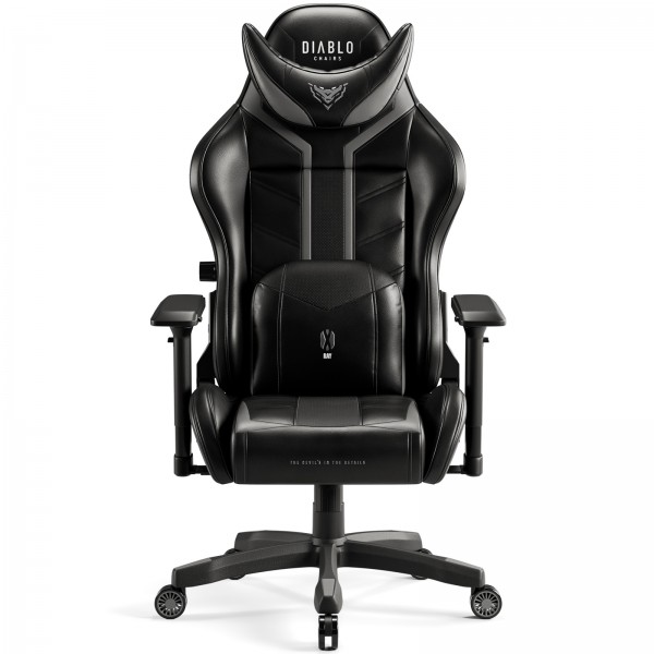 Krzesło dla graczy Diablo X-Ray King Size czarno-szary