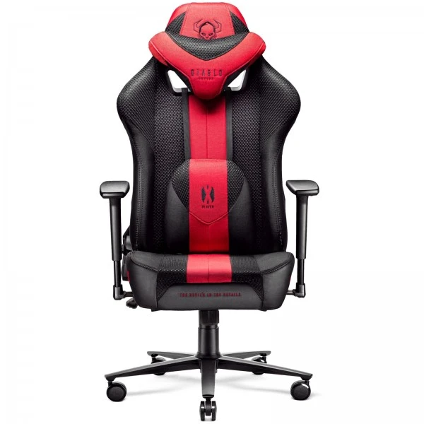 Fotel gamingowy Diablo X-Player 2.0 King Size karmazynowo-antracytowy