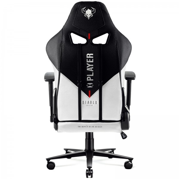 Fotel gamingowy Diablo X-Player 2.0 King Size czarno-biały
