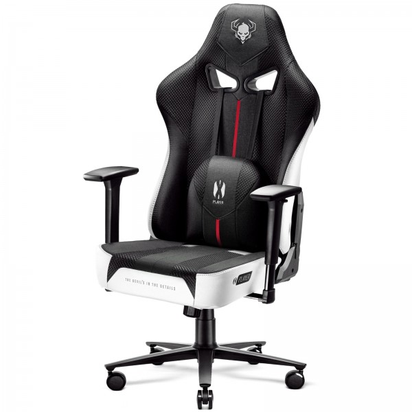 Fotel gamingowy Diablo X-Player 2.0 King Size czarno-biały