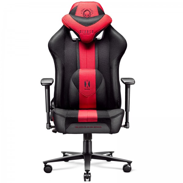 Fotel gamingowy Diablo X-Player 2.0 Normal Size karmazynowo-antracytowy