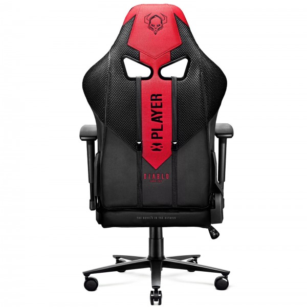 Fotel gamingowy Diablo X-Player 2.0 Normal Size karmazynowo-antracytowy