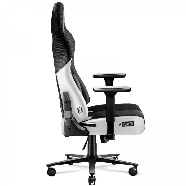 Fotel gamingowy Diablo X-Player 2.0 Normal Size czarno-biały