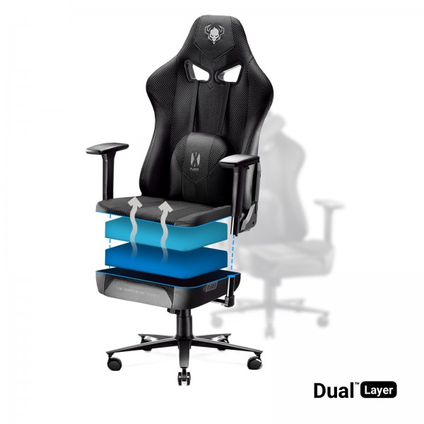 Fotel gamingowy Diablo X-Player 2.0 Normal Size czarny