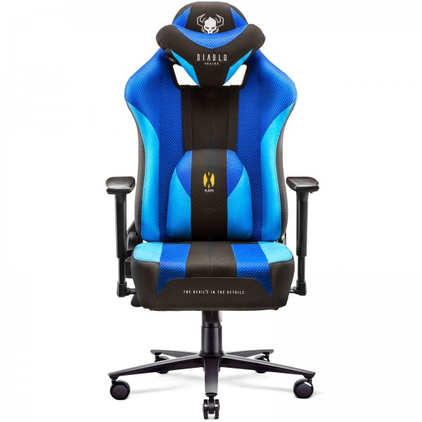 Fotel gamingowy Diablo X-Player 2.0 Normal Size Frost Black