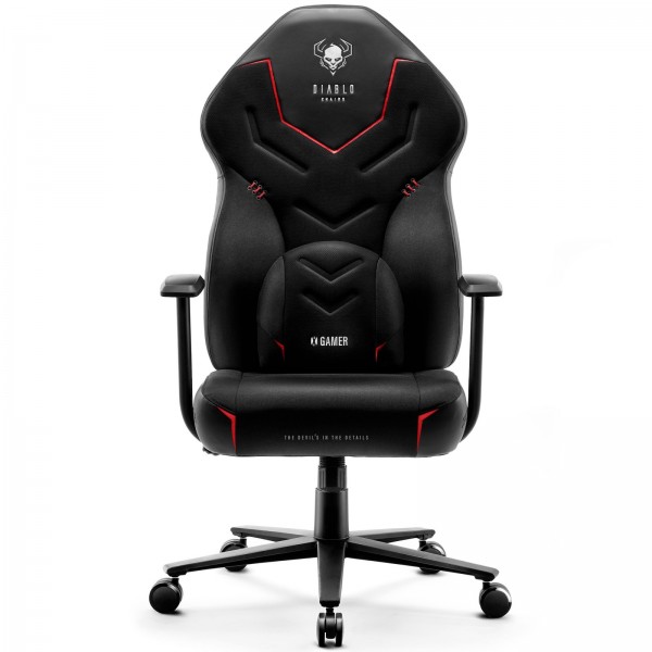 Krzesło do gamingu Diablo X-Gamer 2.0 Normal Size Dark Obsidian