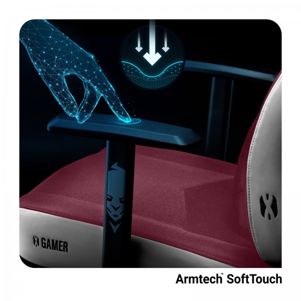Krzesło do gamingu Diablo X-Gamer 2.0 Normal Size Marshmallow Pink
