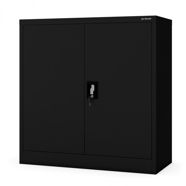 Szafka biurowa na dokumenty Beata 90x40x93 cm czarna
