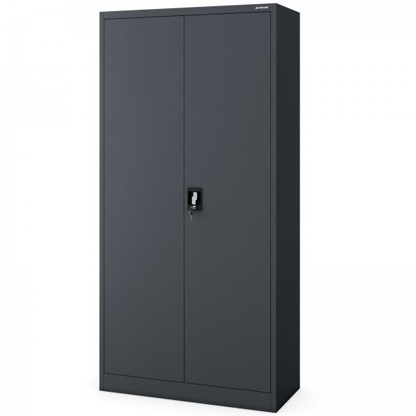 Socjalna szafa ubraniowa Dawid 90x45x185 cm antracyt
