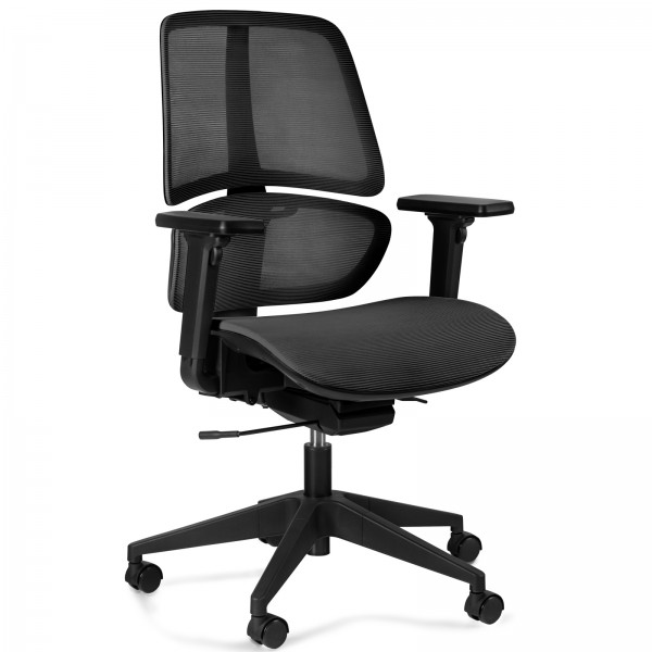Regulowane krzesło biurowe z siatki Ergo Low