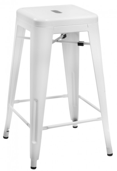 Stołek barowy Paris insp. Tolix 75 cm kolorowy