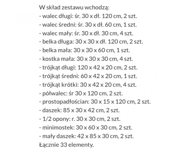 Zestaw piankowych klocków przedszkolnych XL 4641856