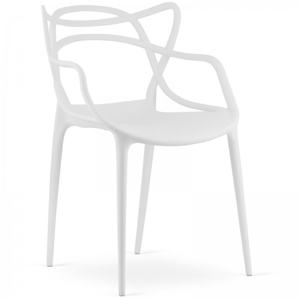 Designerskie krzesło kawiarniane z tworzywa Kato