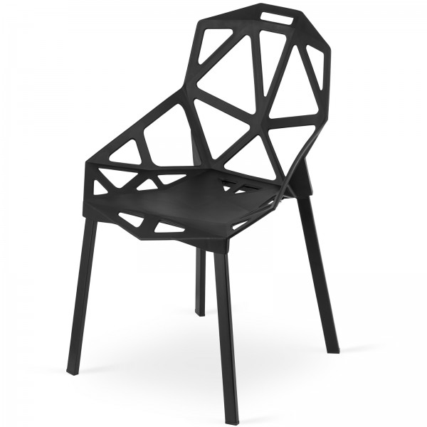 Krzesło kawiarniane z designerskim siedziskiem Essen