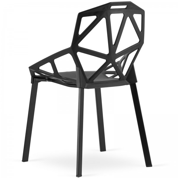 Krzesło kawiarniane z designerskim siedziskiem Essen