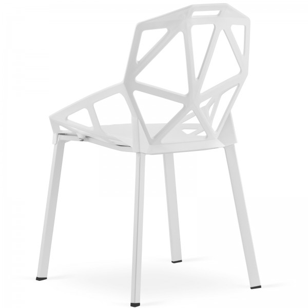 Krzesło kawiarniane z designerskim siedziskiem Essen
