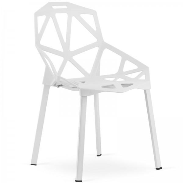 Krzesło kawiarniane z designerskim siedziskiem Essen