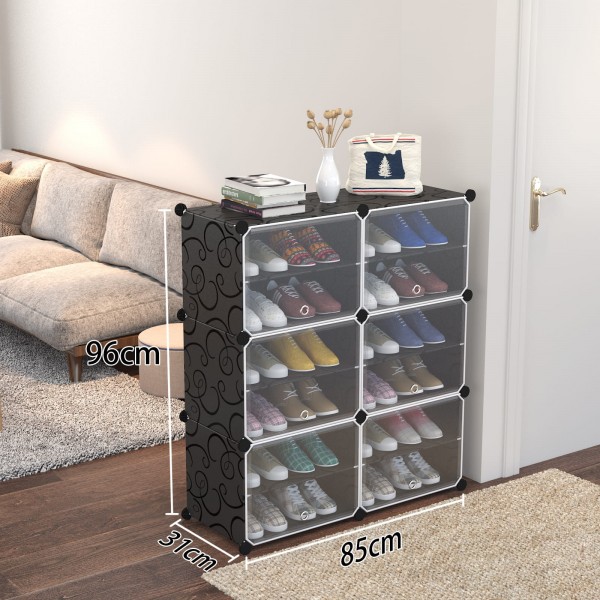 Modułowa szafka na buty 12 poziomów Ardino