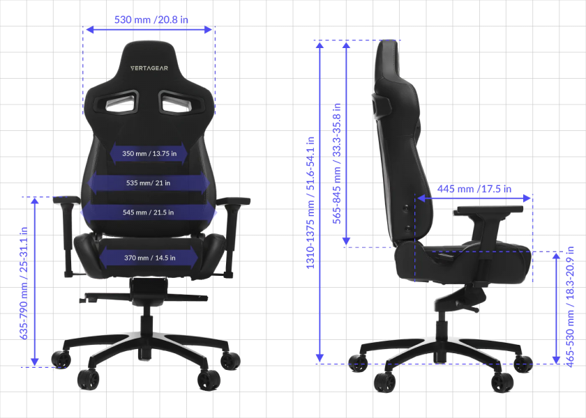 Fotel gamingowy Vertagear Racing Series P-Line PL4500 HygennX