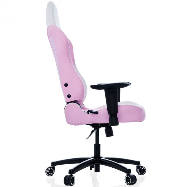 Fotel gamingowy Vertagear P-Line PL1000 Racing Series różowy/biały