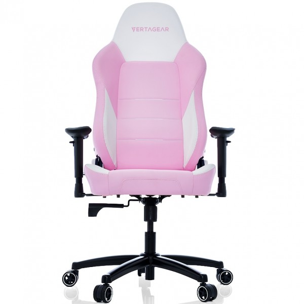 Fotel gamingowy Vertagear P-Line PL1000 Racing Series różowy/biały