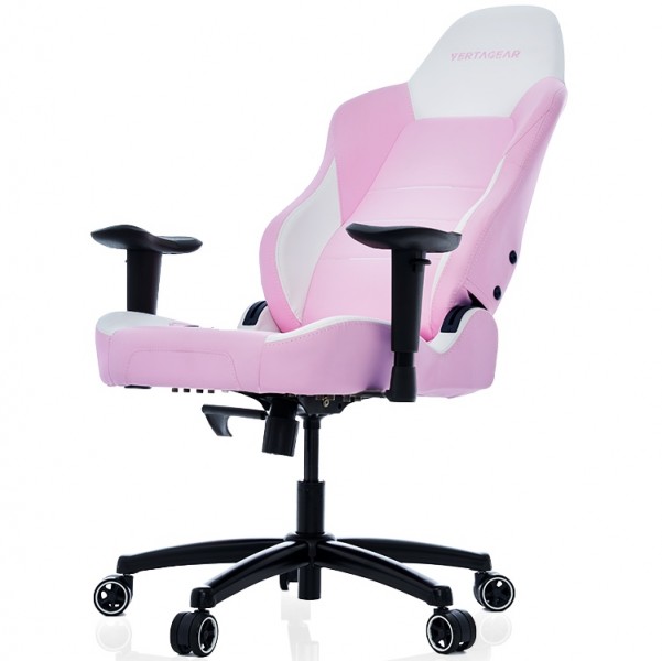 Fotel gamingowy Vertagear P-Line PL1000 Racing Series różowy/biały