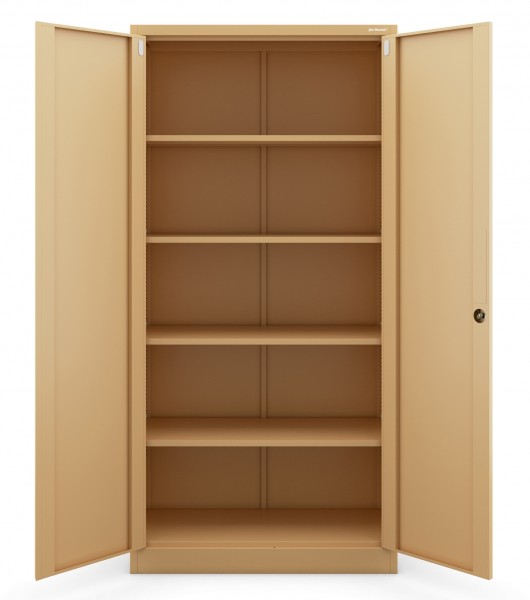 Szafa biurowa Fresh Style Jan 90x40x185 cm beżowa