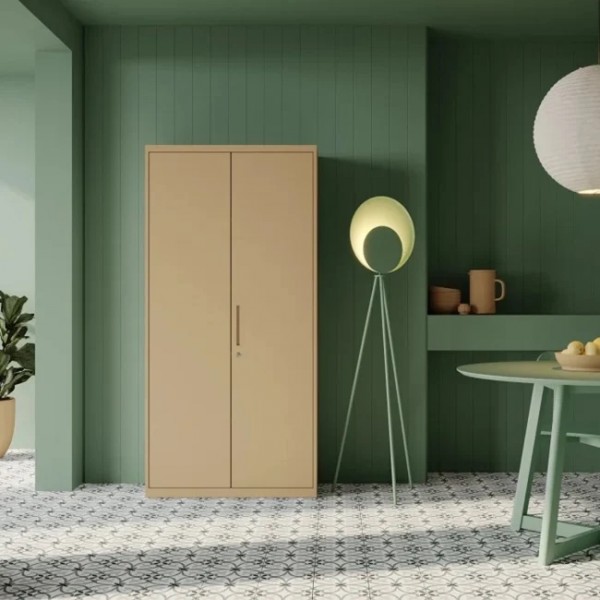 Szafa biurowa Fresh Style Jan 90x40x185 cm beżowa
