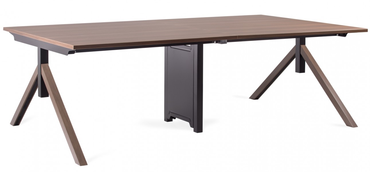 Stół konferencyjny w stylu industrialnym Mars Workstation 4 240x140 cm