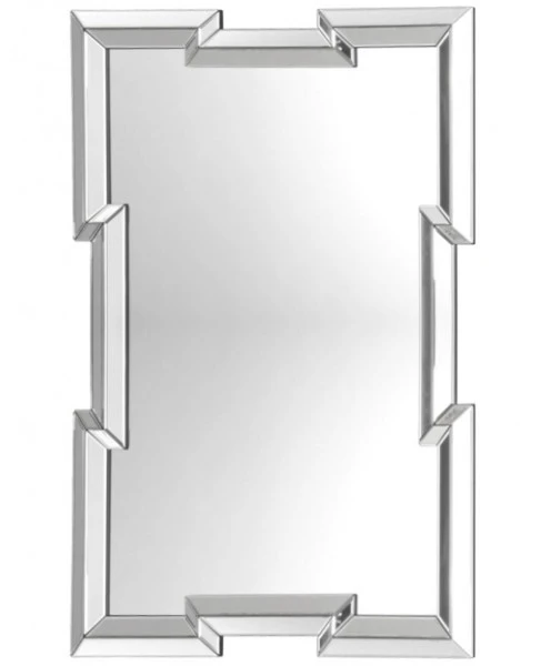 Prostokątne lustro z wycięciami Lante 120/80 cm
