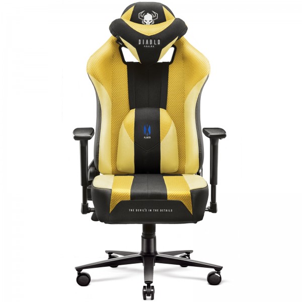 Fotel gamingowy Diablo X-Player 2.0 Normal Size Dark Sunflower