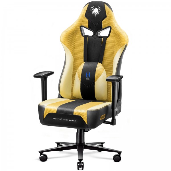 Fotel gamingowy Diablo X-Player 2.0 Normal Size Dark Sunflower