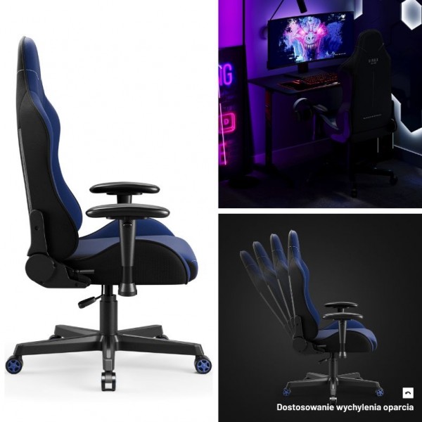 Fotel do gamingu Diablo X-Starter granatowy
