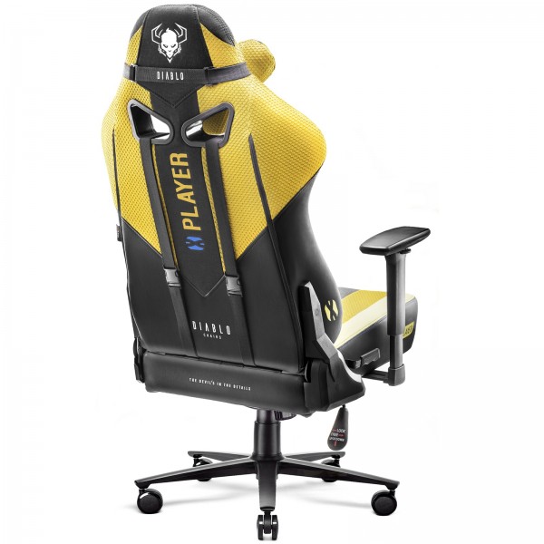 Fotel gamingowy Diablo X-Player 2.0 King Size Dark Sunflower