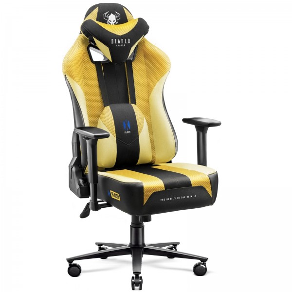 Fotel gamingowy Diablo X-Player 2.0 King Size Dark Sunflower
