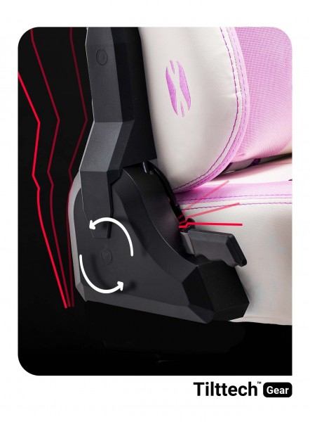 Fotel gamingowy Diablo X-Player 2.0 Normal Size Marshmallow Pink