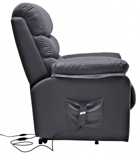 Elektrycznie rozkładany fotel z funkcją masażu Hektor M