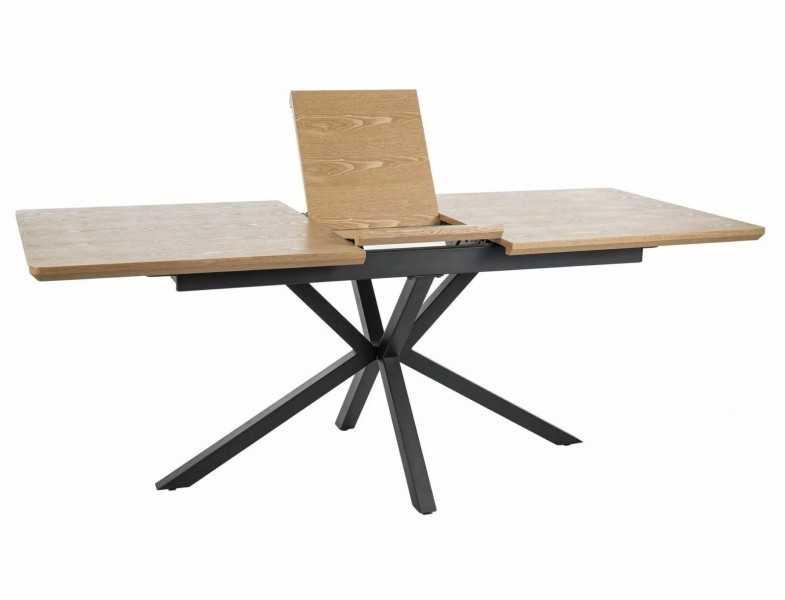 Industrialny stół rozkładany Logan 160-200 cm