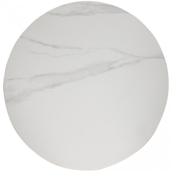 Ceramiczny stół do jadalni i kawiarni efekt marmuru Talia 90