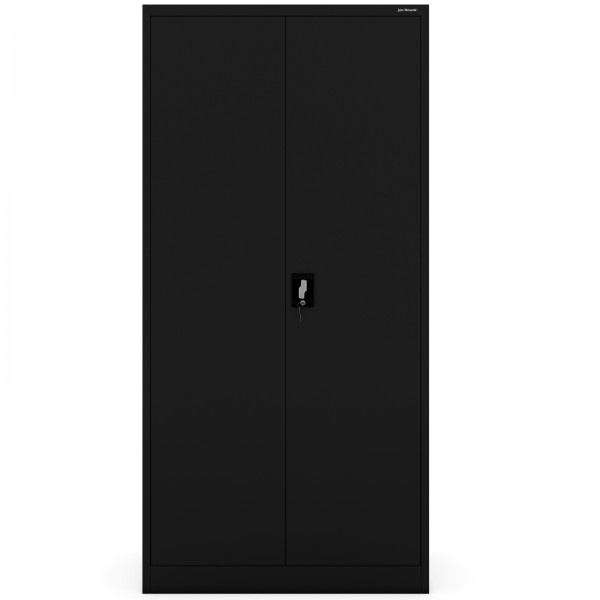 Socjalna szafa ubraniowa Dawid All Black 90x45x185 cm czarny