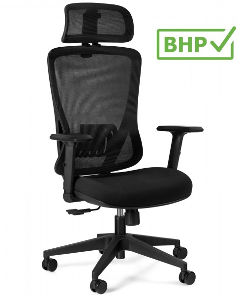 Ergonomiczny fotel biurowy Dart, zgodny z normą BHP