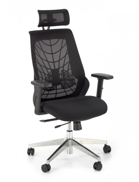 Ergonomiczny fotel biurowy Geronimo, zgodny z normą BHP