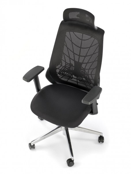 Ergonomiczny fotel biurowy Geronimo, zgodny z normą BHP