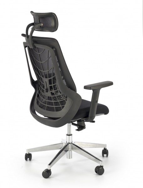 Ergonomiczny fotel biurowy Geronimo, zgodny z normą BHP